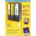 Ordneretiketten Inkjet,Laser s/w + Farbe, permanent, kurz/breit, weiß, 192 x 59 mm, 1 Packung = 100 Blatt = 400 Stück