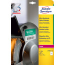 Zweckform Ultra-Resistente Folienetiketten, 99,1 x 139...