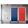 Flügeltürenschrank Universal, 1 Fachboden, abschließbar, 2 Ordnerhöhen, (HxBxT): 1.000 x 914 x 400 mm, verkehrsweiß