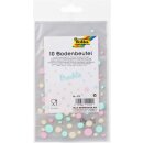 Zellglasbeutel Bodenbeutel mit Punkten M 11,5 x 19 cm...
