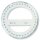 Winkelmesser 360° "Vollkreiswinkelmesser" Ø 10cm transparent