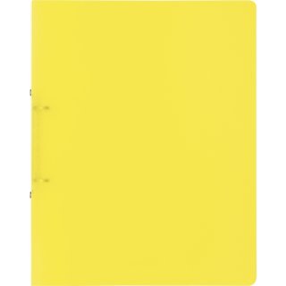 Brunnen Ringbuch FACT! A4 2,5 cm Rückenbreite PP 2-Ring Mechanik gelb