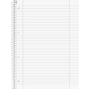 BRUNNEN Collegeblock A4 liniert & kariert, 80 Blatt, 90 g/m²