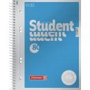 BRUNNEN Collegeblock A5 liniert Lineatur 27, 80 Blatt, 90...