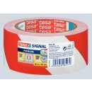 Signal Markierungsklebeband Premium rot/weiss PVC 66m:50mm