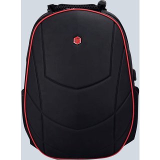 Laptop Rucksack 17" Assailant Gaming, sw/rt, Anti-Vibrationsfach