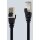 Patchkabel CAT 6A S/FTP, 7,5m, schwarz