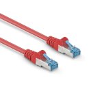 Patchkabel CAT 6A S/FTP, 1m, rot