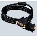 DVI Dual Link Kabel, 5,0m, schwarz