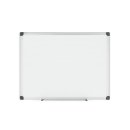 Whiteboard 60 x 45 cm mit Aluminiumrahmen, leicht gerasterte
