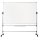 Whiteboard 150 x 120 cm, mobil, drehbare Tafel, Earth-It