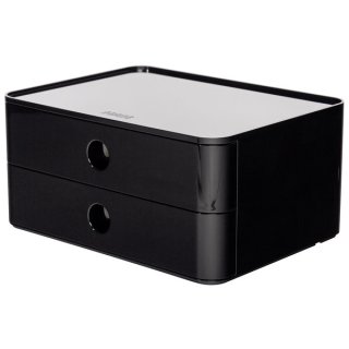 Smart-Box Allison,Schubladenbox 2 Schübe, jet black