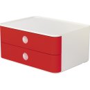 Smart-Box Allison,Schubladenbox 2 Sch&uuml;be, cherry red