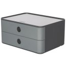 Smart-Box Allison,Schubladenbox 2 Sch&uuml;be, granite grey