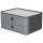 Smart-Box Allison,Schubladenbox 2 Schübe, granite grey