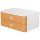 Smart-Box Allison,Schubladenbox 2 Schübe, apricot orange