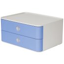 Smart-Box Allison,Schubladenbox 2 Sch&uuml;be, sky blue