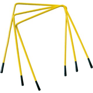 Archivbinder, Pli-Fix gelb,U-förmiger Binder aus Drahtmetall für Altablage