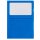 Dokumentenhülle Visa Dossier Script, A4, blau, PP