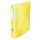 Active WOW Ordner 180°, 50mm breit, gelb, Griffloch, abgerundeter Rücken