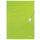 Eckspanner WOW A4, grün. 3 seitliche Klappen, Gummizugverschluss, Füllmenge: 150 Blatt, Maße: 320 x 235 mm.