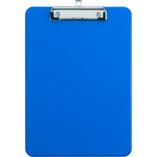 Klemmbrett A4 blau # 23405 Plattenstärke 3mm, 228x315x15mm