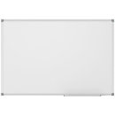 Whiteboard Sstandard 120x200 grau Aluminiumrahmen Emaille