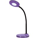 LED-Tischleuchte Splash violett 3-stufig dimmbar, flex....