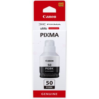 Canon 50PGBK Tintenflasche schwarz für Pixma G5050, G6050, G7050, GM2050, GM4050