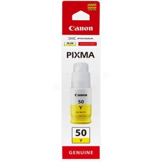 Canon 50Y Tintenflasche für Pixma G5050, G6050, G7050, GM2050, GM4050