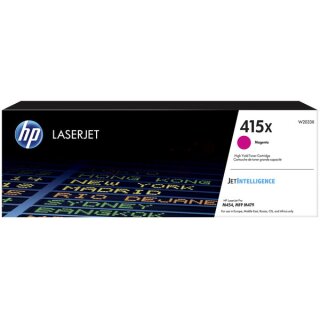 HP 415X Toner Magenta, ca. 6.000 Seiten - Original