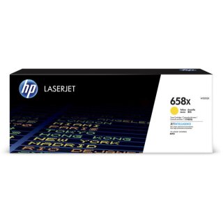 HP 658X Toner gelb für ca. 28.000 Seiten