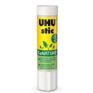 Klebestift UHU ReNature 40 g lösungsmittelfrei