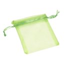 CREApop® Organza-Säckchen apfelgrün 10x13...