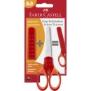 Kinderschere Faber-Castell GRIP, rot