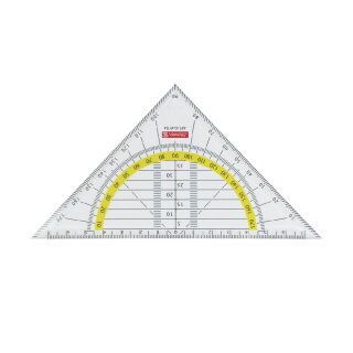 Brunnen Geometrie-Dreieck 16cm glasklar