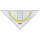 Brunnen Geometrie-Dreieck 16cm bruchsicher glasklar