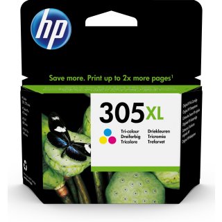 HP 305XL Tintenpatrone farbig ca. 200 Seiten.