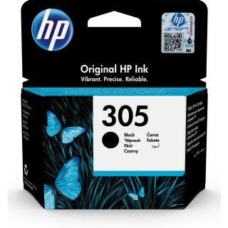 HP 305 Tintenpatrone schwarz für ca. 120 Seiten.