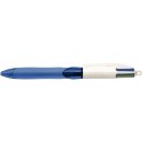 BIC 4-Farb-Kugelschreiber Grip Medium 0,4mm,...