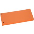 Trennstreifen orange, Sondermaß 105 x 228 mm,...