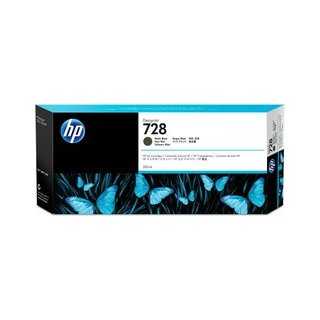 HP 728 Tintenpatrone mattschwarz für DJ T830 300 ml