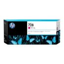 HP 728 Tintenpatrone magenta für DJ T830MFP 300 ml