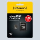 Micro-SDHC Speicherkarte, 128 GB, 10MB/s Class 10, mit...