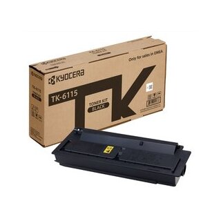 Kyocera TK-6115 Toner Schwarz, ca. 15.000 Seiten - Original