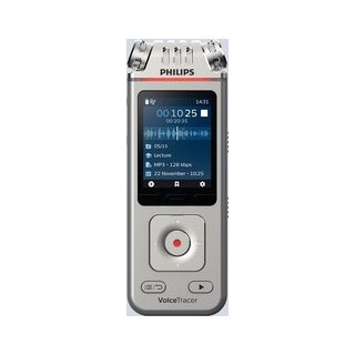 Audiorecorder DVT4110, MP3 und PCM-Aufnahme, 8 GB Speicher, Li-Ion Polymer Akku