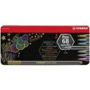 Fasermaler Pen 68 metallic 8er Metalletui,...