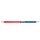 Kores Lehrerbuntstift TWIN dünn, blau/rot, 3-eckig, nicht radierbar, einzeln