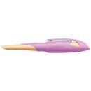 Schulfüller EASYbirdy für Linkshänder, Feder A (Anfänger), soft pink/apricot