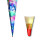 Schultüte Effektschultüte Aquarina 85cm mit Glitter, eckig, Tüllverschluss